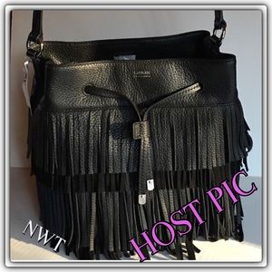 NWT Ralph Lauren Fringe Shoulder bag